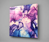 Colored Marble Glass Wall Art | Insigne Art Design