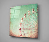 Ferris Wheel Glass Wall Art | Insigne Art Design