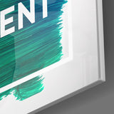 Enjoy the Moment Glass Wall Art | Insigne Art Design