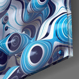 Blue Ball Glass Wall Art | Insigne Art Design