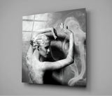 Smoke Dancing Glass Wall Art | Insigne Art Design