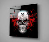 Skull Glass Wall Art | Insigne Art Design