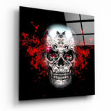 Skull Glass Wall Art | Insigne Art Design