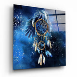 Dream Catcher Glass Wall Art