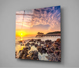 Sunrise Glass Wall Art | Insigne Art Design