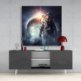 Astronaut Glass Wall Art | Insigne Art Design