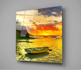 Sunset Glass Wall Art | Insigne Art Design