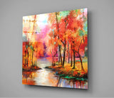 Colors of the Forest Glass Wall Art | Insigne Art Design