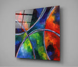 Curves Glass Wall Art | Insigne Art Design