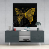 Your Wings Glass Wall Art | Insigne Art Design