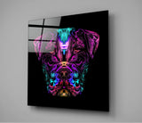 Angry Dog Glass Wall Art | Insigne Art Design