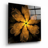 Flower Glass Wall Art | Insigne Art Design