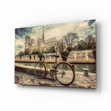 Bicycle Glass Wall Art