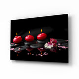 Spa Glass Wall Art