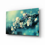 Flower Glass Wall Art