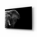 Elephant Glass Wall Art