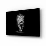 Arte della parete di vetro Leopardo