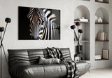 Zebra Glasbild