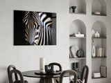 Zebra Glasbild