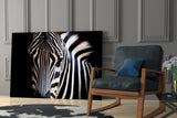 Zebra Glasbild