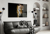 Tiger Glasbild