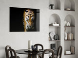 Tiger Glasbild