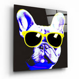 Cool Dog Glass Wall Art  || Designers Collection | Insigne Art Design