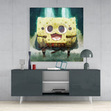 Sponge  Glass Wall Art  || Designer Collection | Insigne Art Design