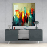 City Silhouette Glass Wall Art  || Designers Collection | Insigne Art Design