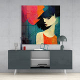 Saddness Glass Wall Art  || Designer Collection | Insigne Art Design