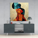 The Hug Glass Wall Art  || Designer Collection | Insigne Art Design