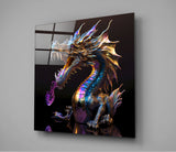 Dragon's Roar Glass Wall Art  || Designers Collection | Insigne Art Design