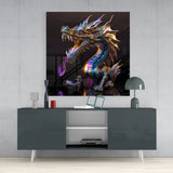 Dragon's Roar Glass Wall Art  || Designers Collection | Insigne Art Design