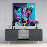 Picasso's Mind Glass Wall Art  || Designer Collection | Insigne Art Design