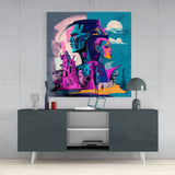 Picasso's Mind Glass Wall Art  || Designer Collection | Insigne Art Design