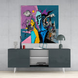 Picasso's Mind Glass Wall Art  || Designer Collection | Insigne Art Design