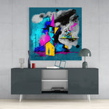 Picasso's Mind Glass Wall Art  || Designer Collection | Insigne Art Design