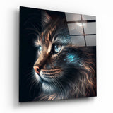 Cat Glass Wall Art  || Designers Collection | Insigne Art Design