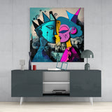 Picasso's Mind Glass Wall Art  || Designer Collection | Insigne Art Design