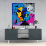 Picasso's Mind Glass Wall Art  || Designers Collection | Insigne Art Design