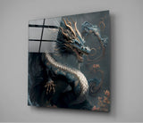 Dragon's Roar Glass Wall Art  || Designers Collection | Insigne Art Design