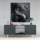 Dragon's Roar Glass Wall Art  || Designers Collection | Insigne Art Design