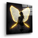 Me Flying Glass Wall Art  || Designer Collection | Insigne Art Design