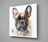 Cute Dog Glass Wall Art  || Designers Collection | Insigne Art Design