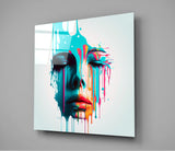 Face of Her Glass Wall Art  || Designers Collection | Insigne Art Design