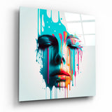 Face of Her Glass Wall Art  || Designers Collection | Insigne Art Design