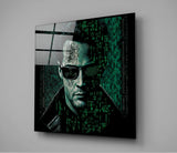 Matrix Glass Wall Art  || Designer Collection | Insigne Art Design