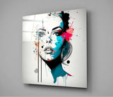 Woman Glass Wall Art  || Designer Collection | Insigne Art Design