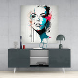 Woman Glass Wall Art  || Designer Collection | Insigne Art Design