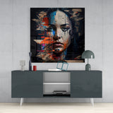 Woman Glass Wall Art  || Designer Collection | Insigne Art Design